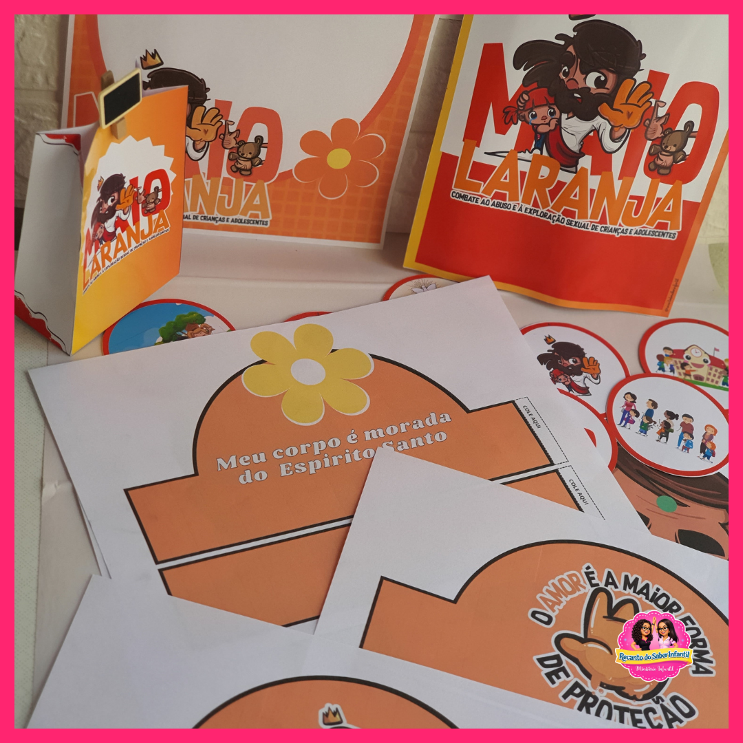 Meu corpo é um tesouro (Maio laranja o ano todo) - Imagem 2