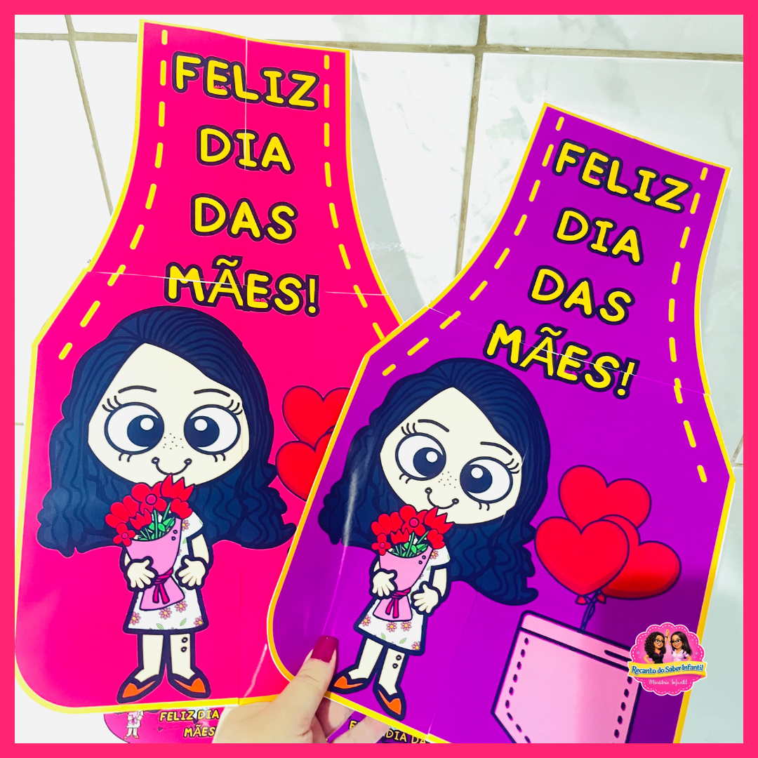 Boné + Avental Personalizado para Apresentações e Lembrancinhas! - Imagem 2