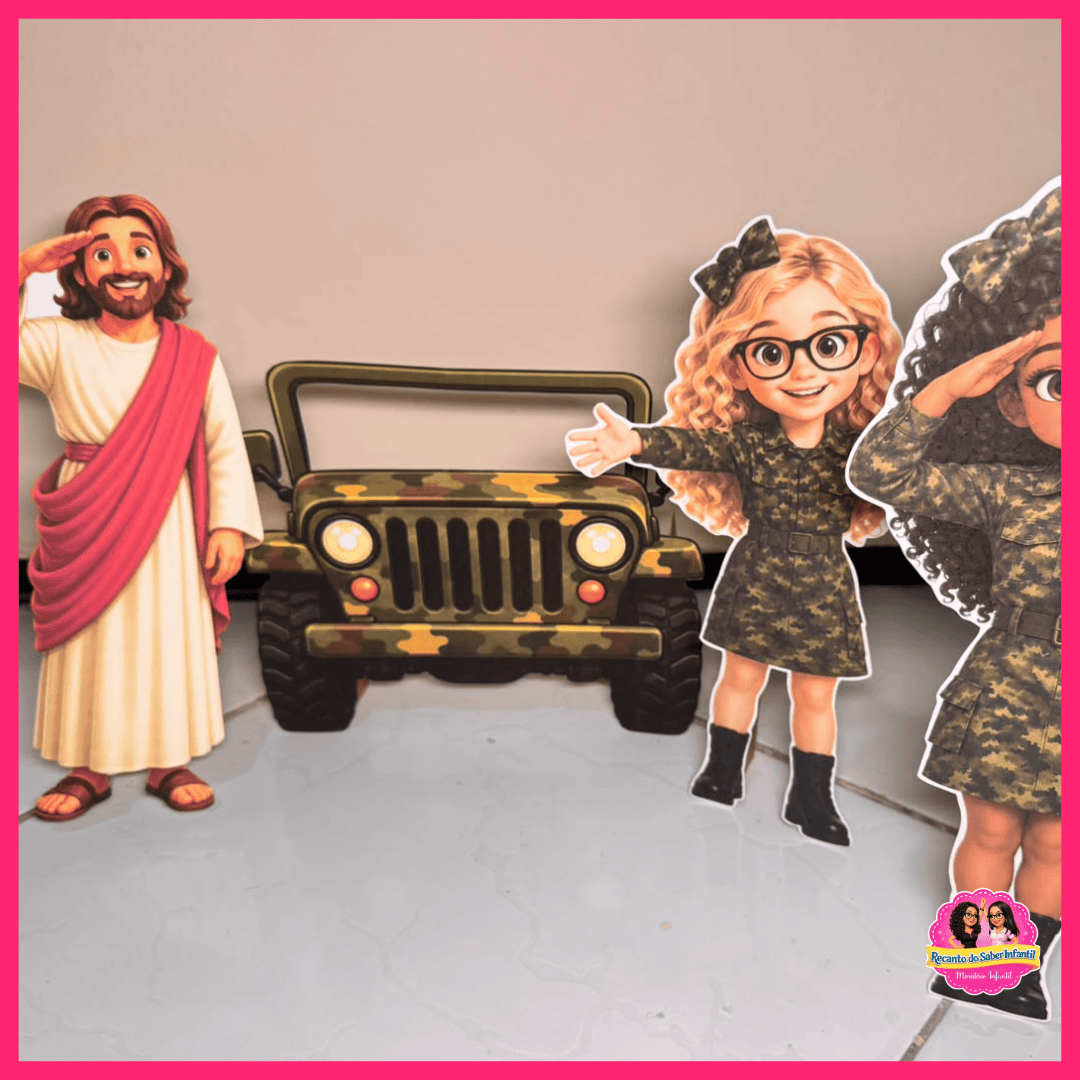 Display Soldadinhos de Cristo - Imagem 6