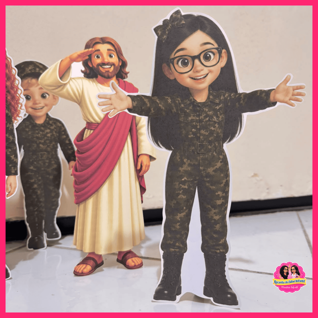 Display Soldadinhos de Cristo - Imagem 3