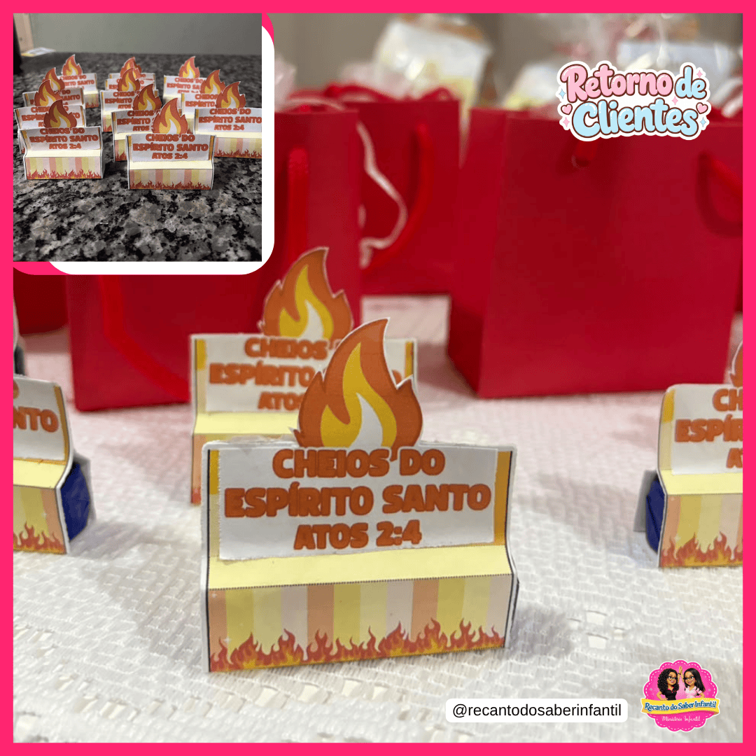 Lembrancinha Porta Bis - Cheio do espírito Santo - Imagem 2
