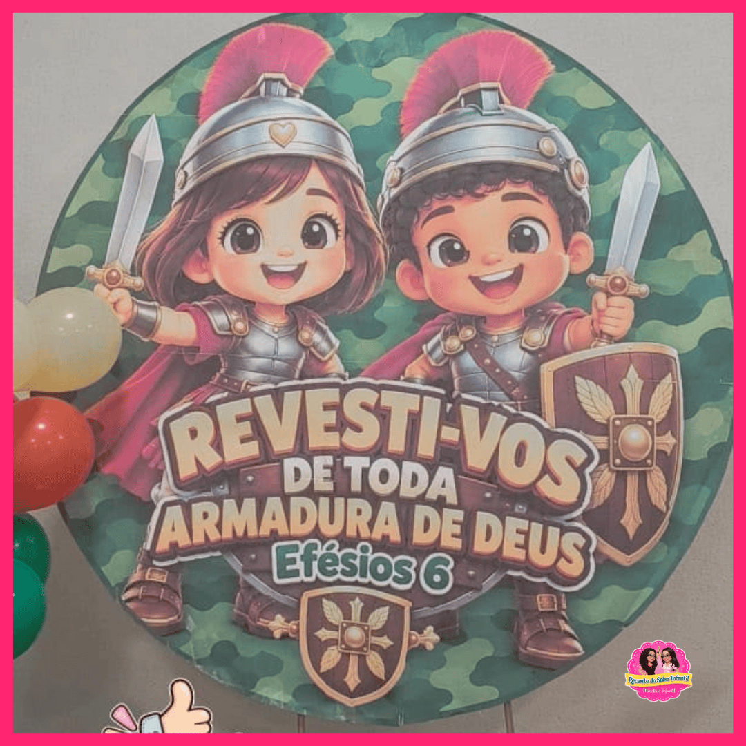 Painel Revesti-vos de toda a armadura de Deus! - Imagem 2